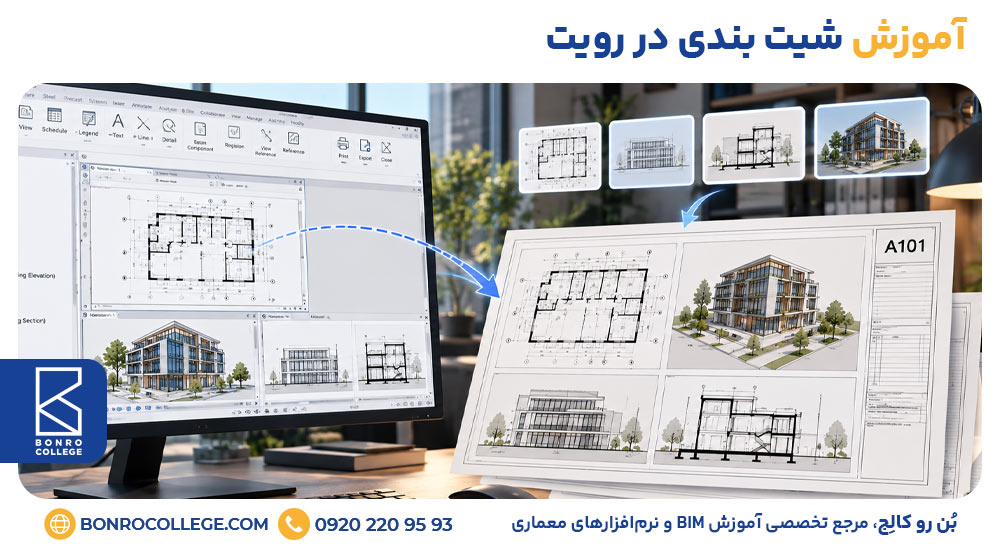 آموزش شیت بندی در رویت