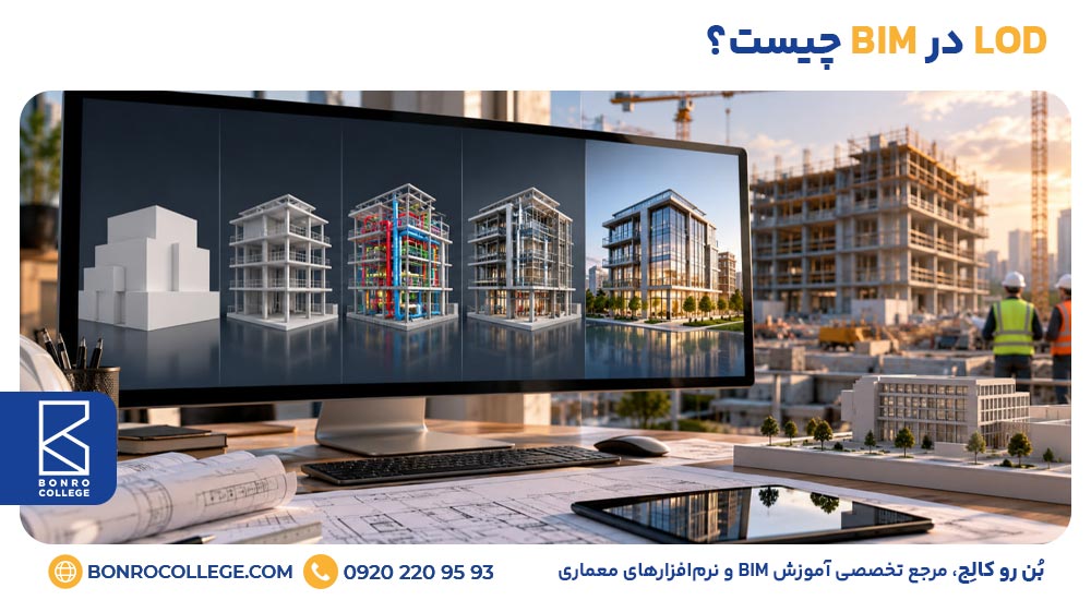 LOD در BIM چیست؟ 